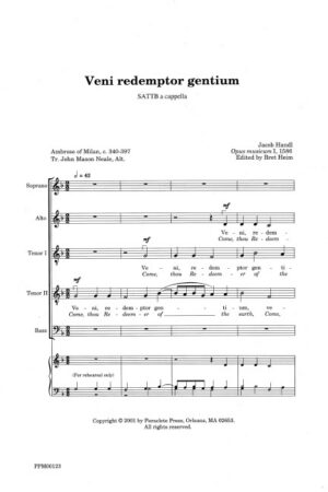 Veni redemptor gentium