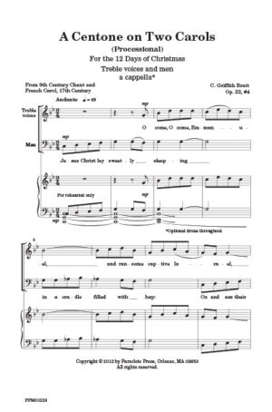 A Centone on Two Carols: Processional for the 12 Days of Christmas