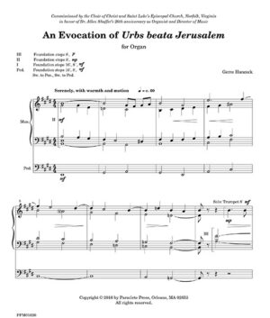 An Evocation of <i>Urbs beata Jerusalem</i>