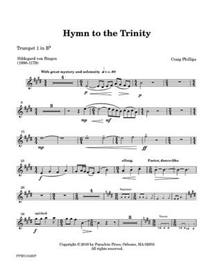 Hymn to the Trinity - Instrumental Parts