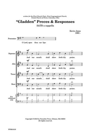 "Gladden" Preces and Responses