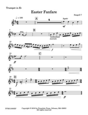 Easter Fanfare - Brass Parts