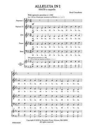 Alleluia in 5/4
