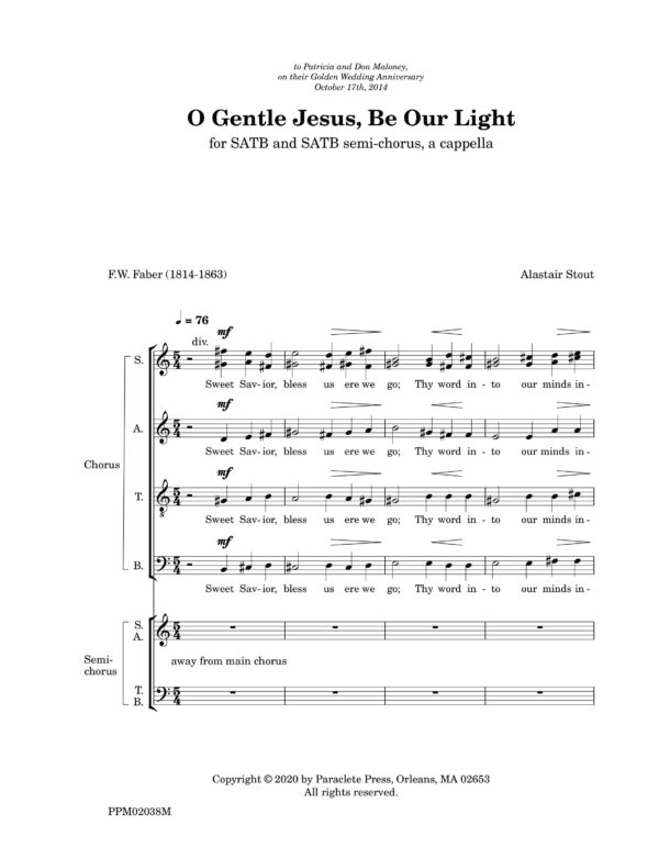 2038M_O-Gentle-Jesus,-Be-Our-Light_Stout