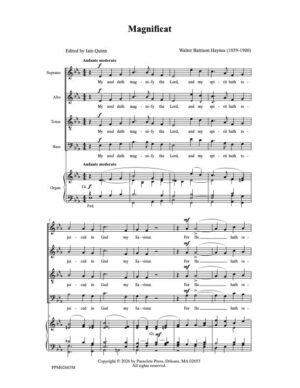 Magnificat and Nunc Dimittis in E flat