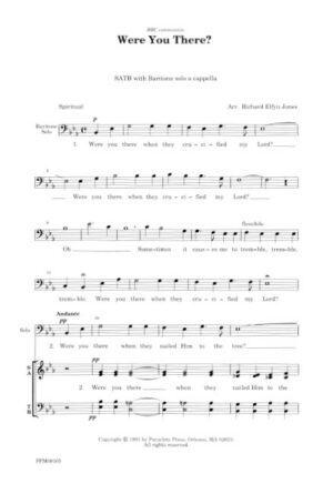 Two Spirituals<br>I. My Lord What a Mornin'<br>II. Were You There?