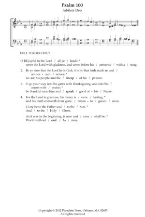 Psalm 100