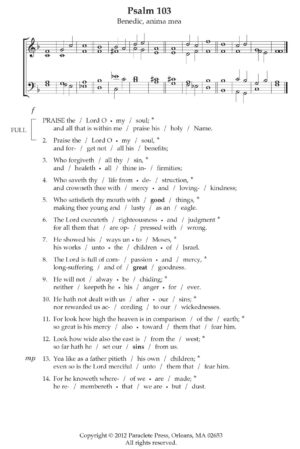 Psalm 103