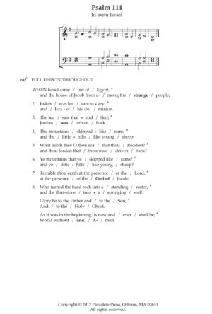 Psalm 114