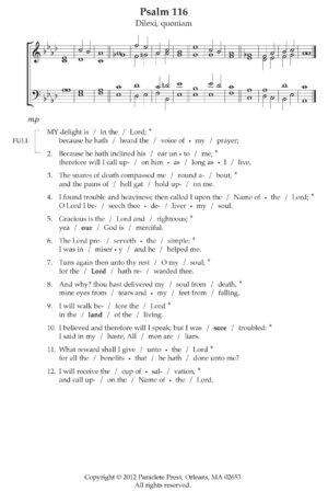 Psalm 116