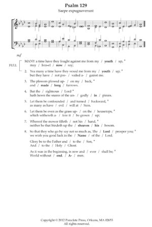 Psalm 129