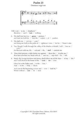 Psalm 23