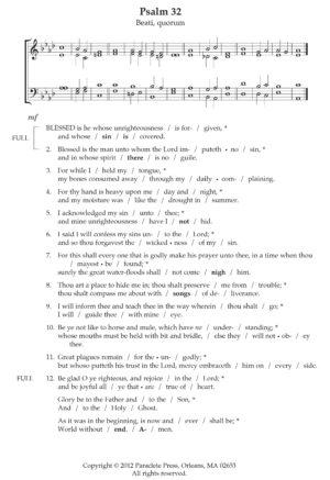 Psalm 32