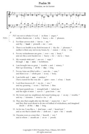 Psalm 38