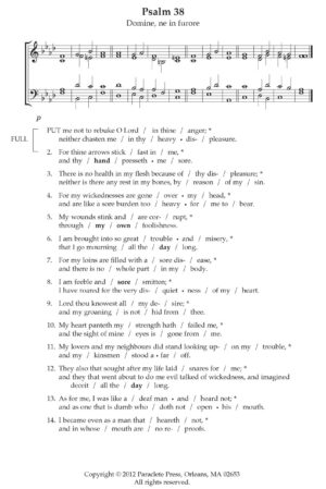 Psalm 38