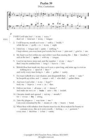 Psalm 39
