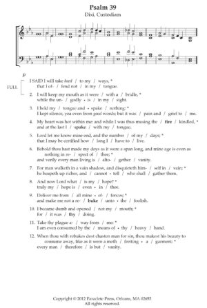 Psalm 39