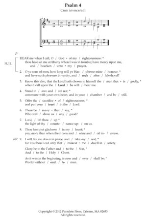 Psalm 4