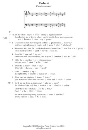 Psalm 4