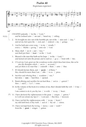 Psalm 40