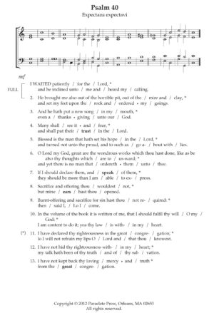 Psalm 40
