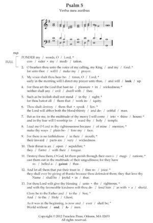 Psalm 5