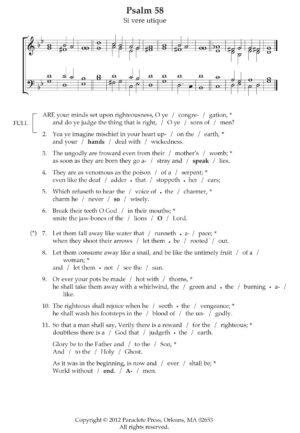 Psalm 58