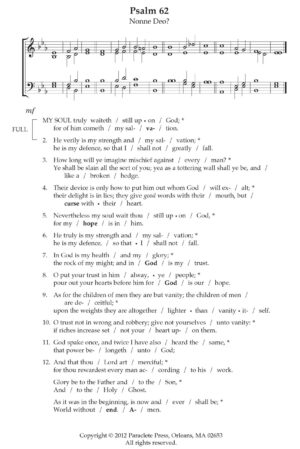 Psalm 62