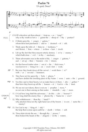 Psalm 74