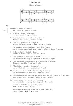 Psalm 76