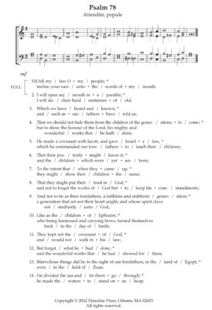 Psalm 78