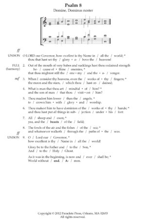 Psalm 8