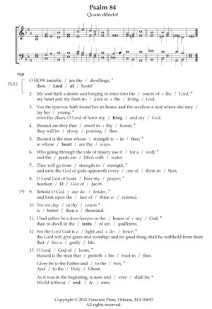 Psalm 84