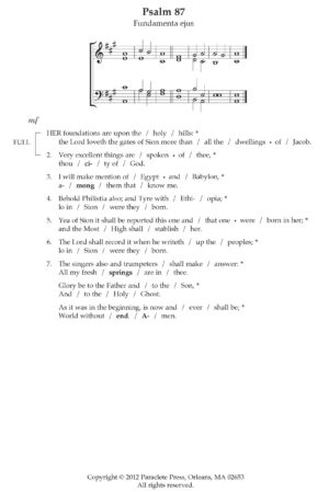 Psalm 87