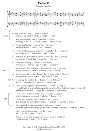 Psalm 96