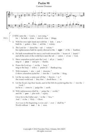 Psalm 98