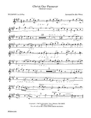 Christ Our Passover - Brass Parts