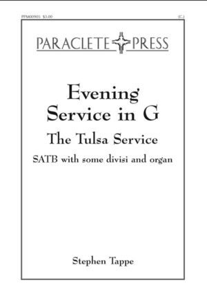 Evening Service in G the Tulsa Service