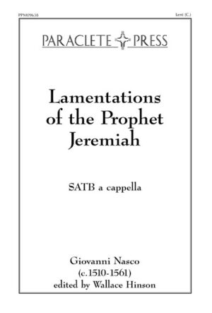 Lamentations of the Prophet Jeremiah