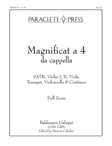Magnificat a 4 da Cappella