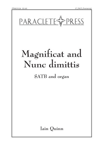 Magnificat and Nunc Dimittis7
