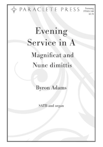 Magnificat and Nunc Dimmittis from Evening Service in A