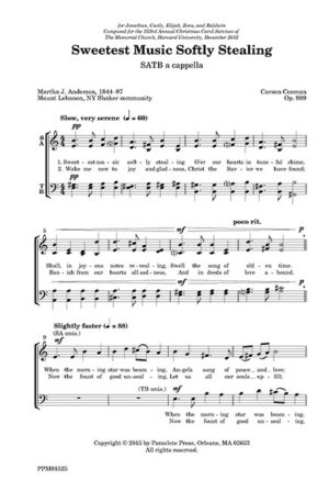 Sweetest Music Softly Stealing