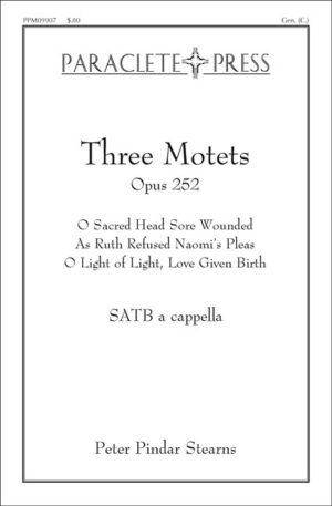 Three Motets Op. 252 - No. 2 As Ruth Refused Naomi's Pleas